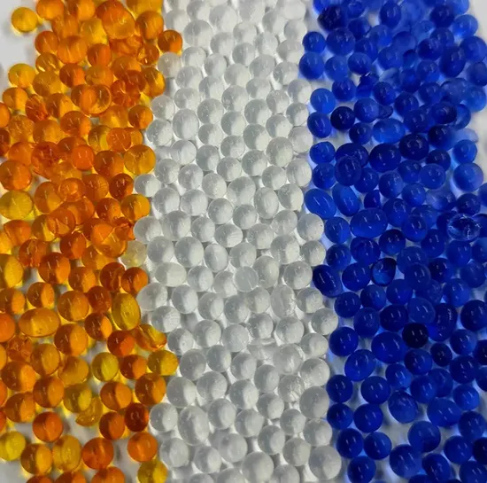 Silica Gel Silica Gel for Absorbent Blue White Orange Silica Gel Granule Moisture Absorber