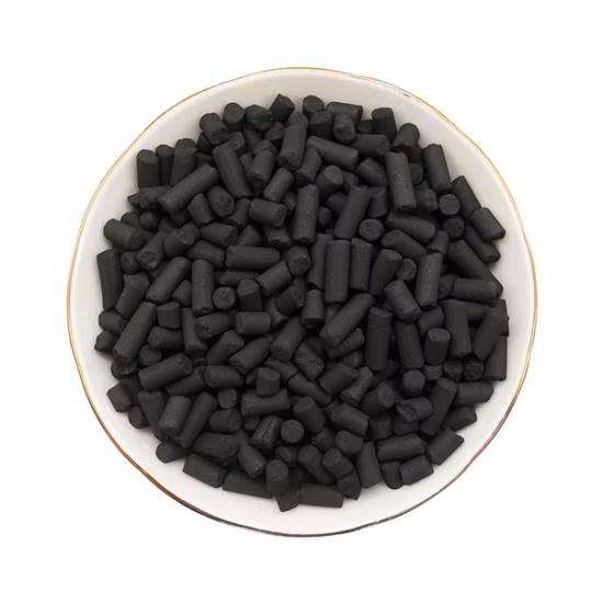 Carvão ativado colunar de alto valor de iodo para purificação de produção de nitrogênio por adsorção de oscilação de pressão